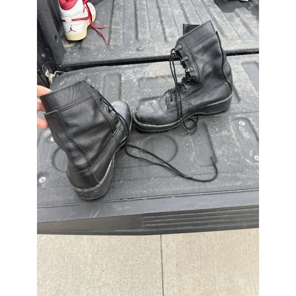 Belleville 360ST Steel‎ Toe Tactical Boots Vibram Sole Mens 7.5W USA